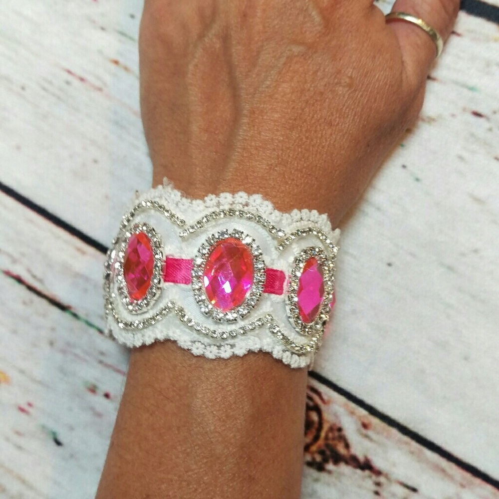 Rhinestone bracelet